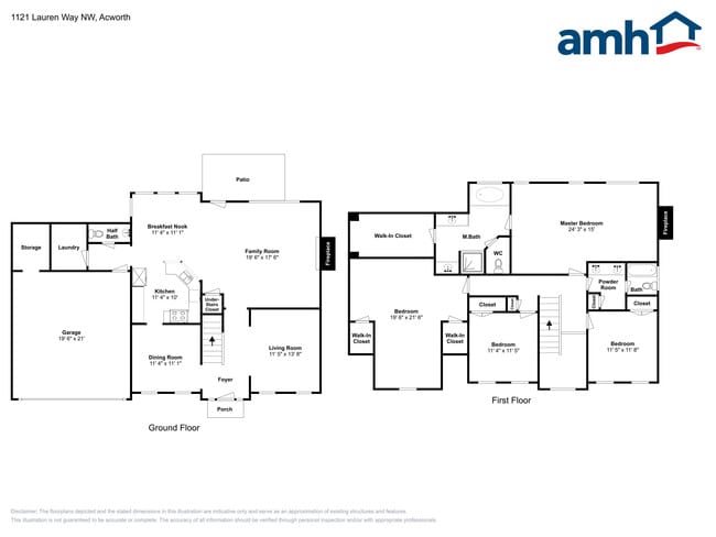 1121 Lauren Way in Acworth, GA - Foto de edificio - Building Photo