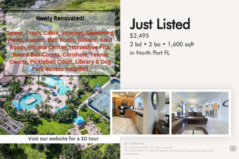 2486 Oswego Dr in North Port, FL - Building Photo