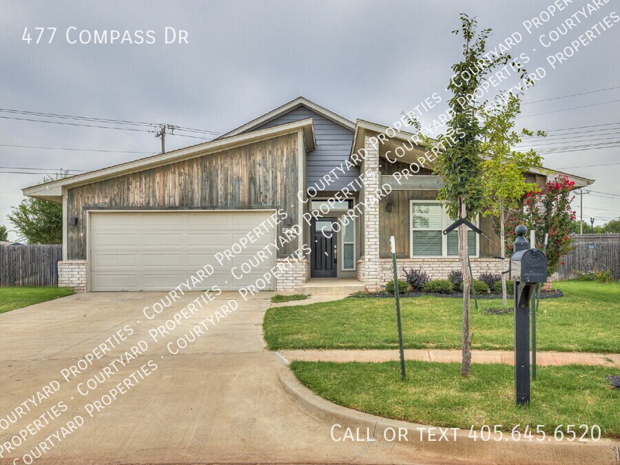 477 Compass Dr in Yukon, OK - Foto de edificio