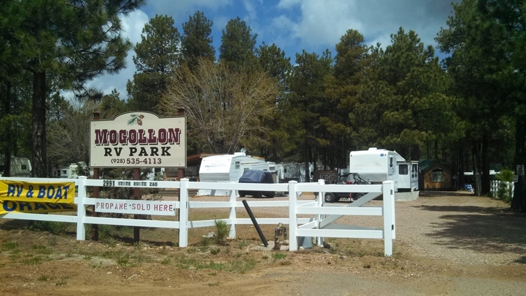 Mongollon RV Park and Storage in Forest Lakes, AZ - Building Photo