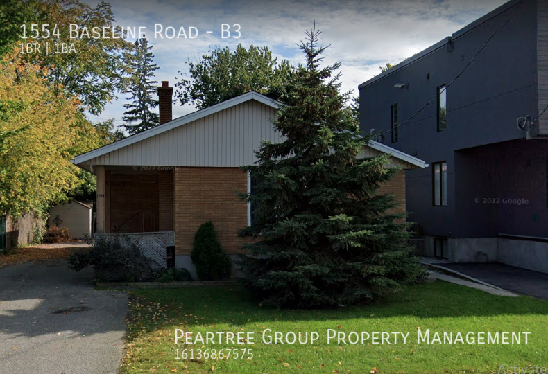 1554 Baseline Rd in Ottawa, ON - Building Photo
