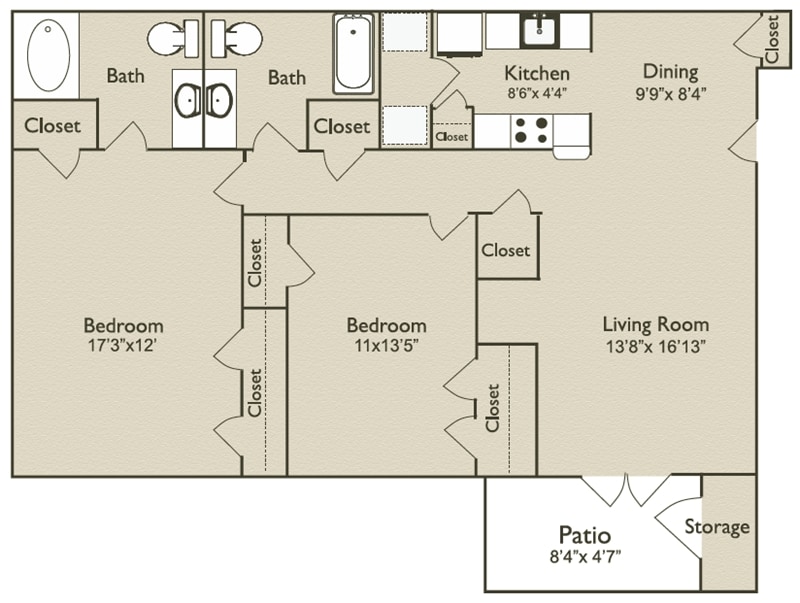 The Sound at St. Martin Apartments Biloxi, MS Apartments For Rent