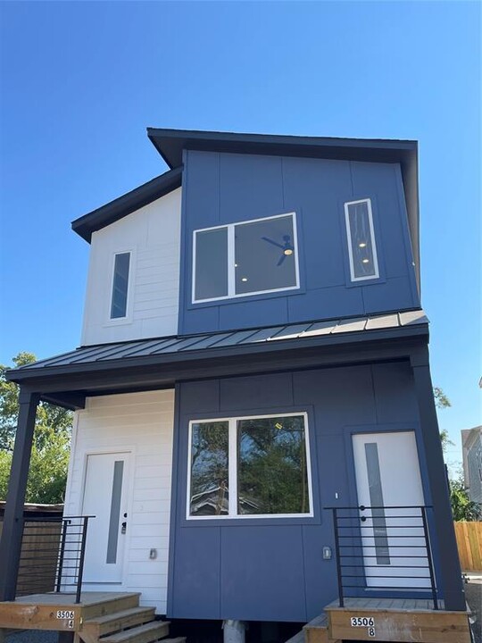 3506 Delhi St-Unit -B in Houston, TX - Building Photo