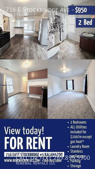 716 E Stockbridge Ave, Unit 3 in Kalamazoo, MI - Building Photo