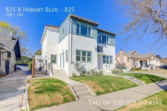 825 N Hobart Blvd in Los Angeles, CA - Building Photo - Building Photo