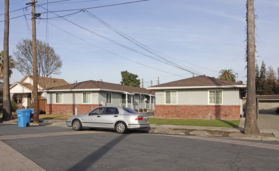 561-567 Franklin St in Santa Clara, CA - Foto de edificio