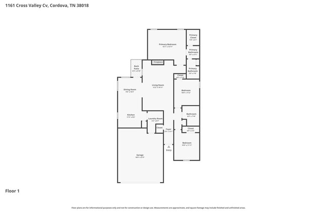 1161 Cross Valley Cove in Cordova, TN - Building Photo - Building Photo