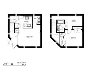 Osprey Lofts in Richmond, VA - Foto de edificio - Floor Plan