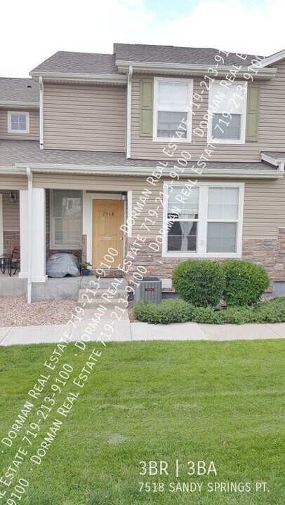 7518 Sandy Springs Point in Fountain, CO - Building Photo