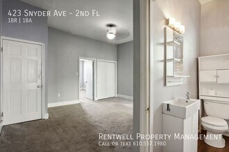 423 Snyder Ave-Unit -2nd Fl in Philadelphia, PA - Building Photo - Building Photo