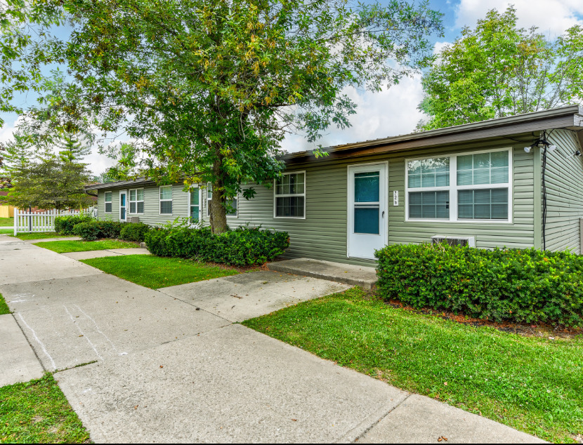 Evergreen Apartments in Marysville, OH - Foto de edificio