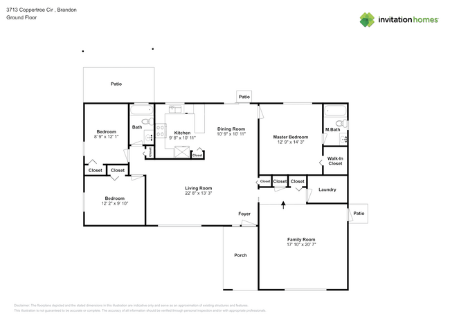 3713 Coppertree Cir in Brandon, FL - Foto de edificio - Building Photo