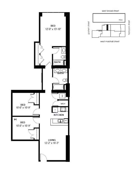 1011 W Marshall St in Richmond, VA - Building Photo