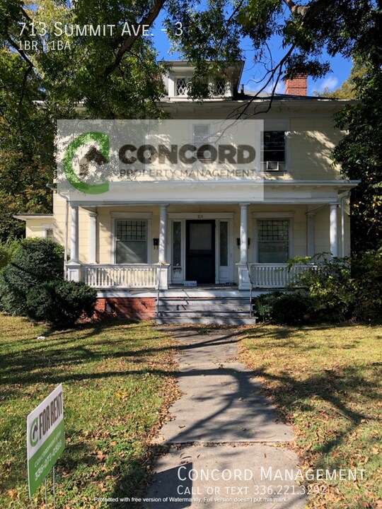 713 Summit Ave in Greensboro, NC - Building Photo
