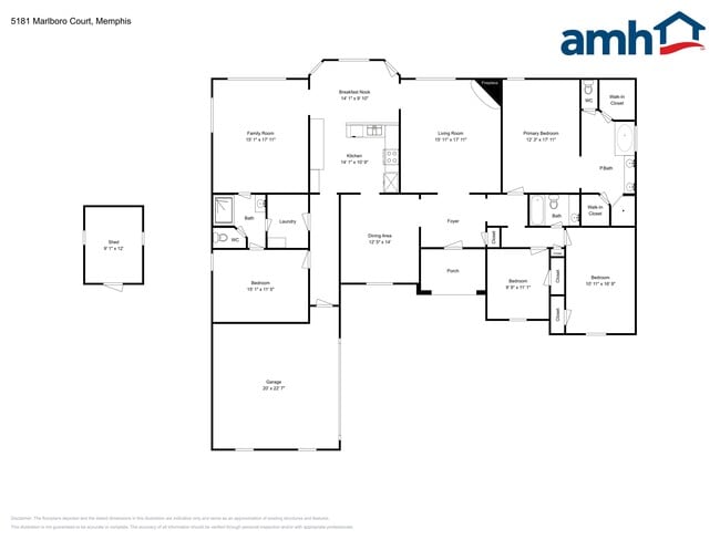 5181 Marlboro Ct in Memphis, TN - Foto de edificio - Building Photo