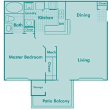 Palms Of Cortez in Bradenton, FL - Foto de edificio - Floor Plan