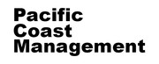 Property Management Company Logo Pacific Coast Management