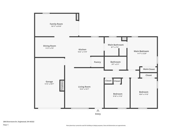208 Silverstone Dr in Englewood, OH - Building Photo - Building Photo