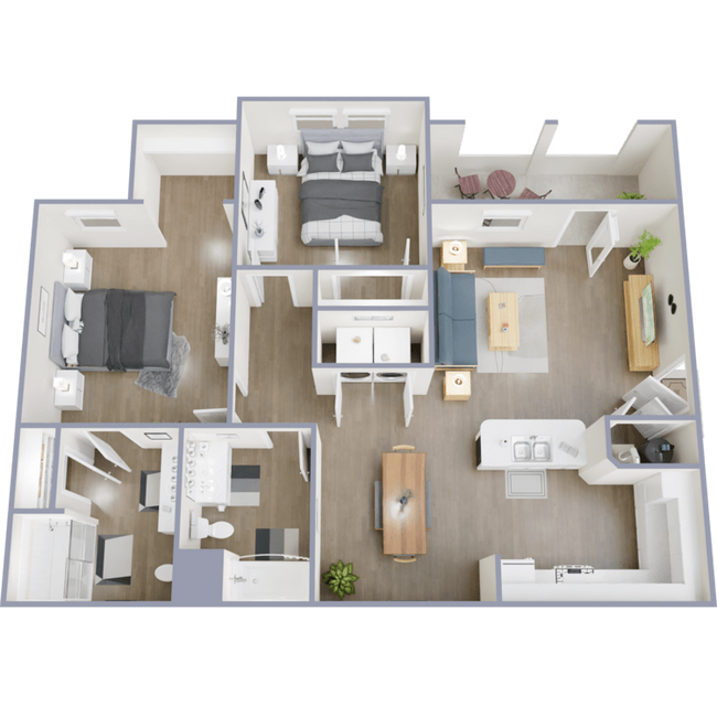 Tulip Creek in Tupelo, MS - Building Photo - Floor Plan