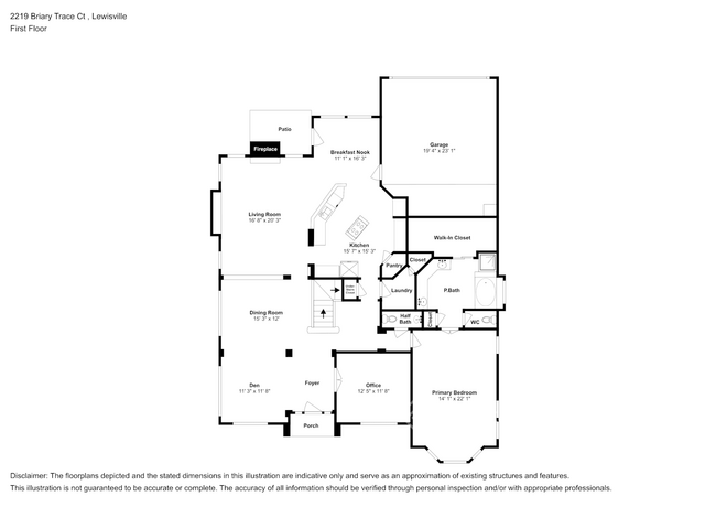 2219 Briary Trace Ct in Lewisville, TX - Foto de edificio - Building Photo