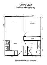 Colony Court in Waseca, MN - Building Photo - Floor Plan