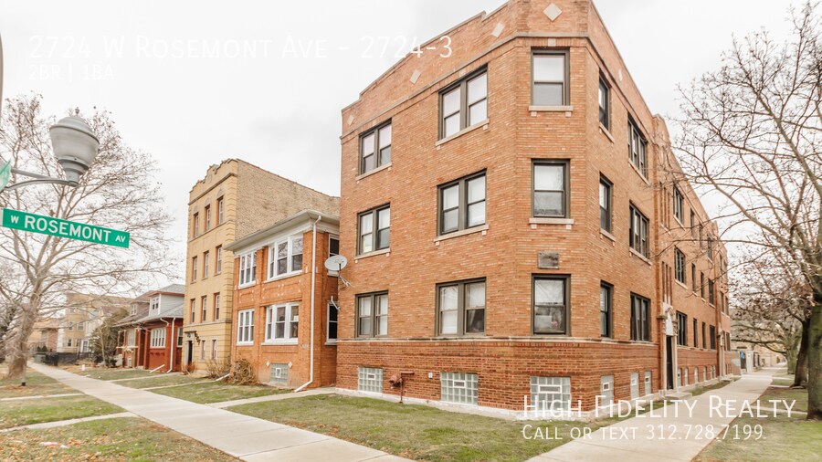 2724 W Rosemont Ave-Unit -2724-3 in Chicago, IL - Building Photo
