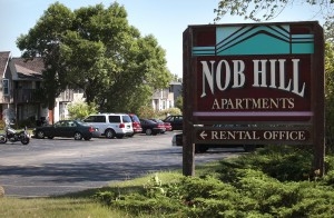 Nob Hill Apartments in Johnson City, TN - Foto de edificio