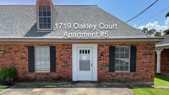 1719 Oakley Ct, Unit apartment #5 in Thibodaux, LA - Building Photo