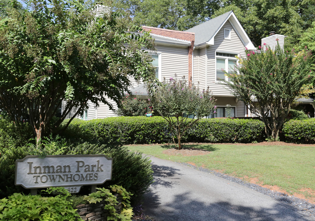 Inman Park Townhomes in Atlanta, GA - Building Photo