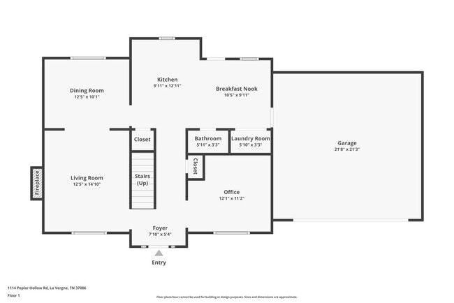 1114 Poplar Hollow Dr in La Vergne, TN - Building Photo - Building Photo