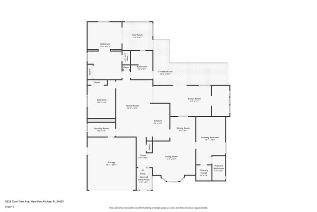 8533 Gum Tree Ave, Unit 7 in New Port Richey, FL - Building Photo - Building Photo