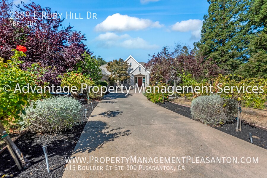 2389 E Ruby Hill Dr in Pleasanton, CA - Building Photo