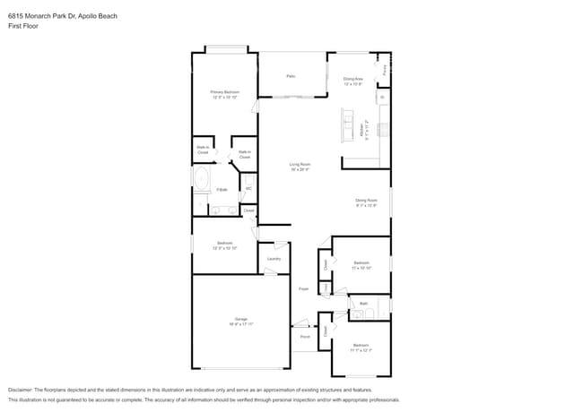 6815 Monarch Park Dr in Apollo Beach, FL - Building Photo - Building Photo