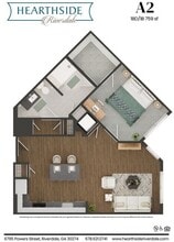 Hearthside Riverdale in Riverdale, GA - Foto de edificio - Floor Plan