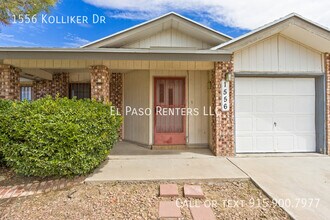 1556 Kolliker Dr in El Paso, TX - Foto de edificio - Building Photo