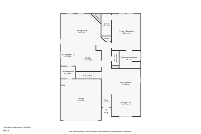 102 Goodrich Ct in Smyrna, TN - Foto de edificio - Building Photo