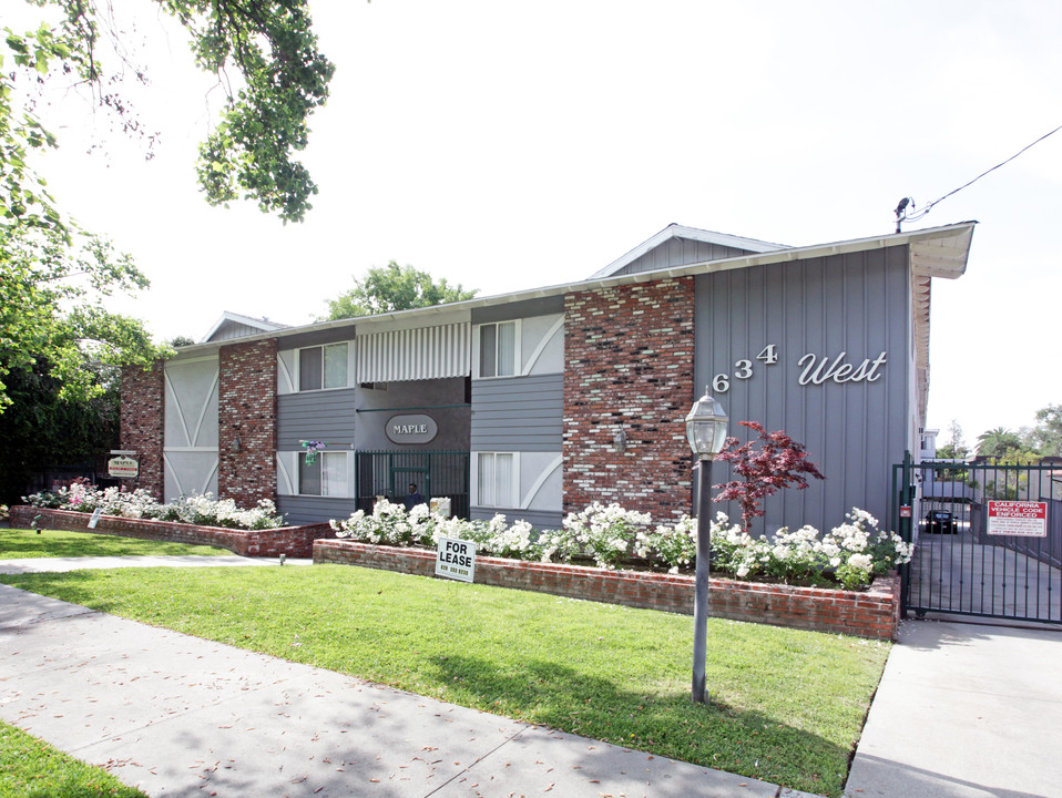 Maple Apartments in Sierra Madre, CA - Building Photo