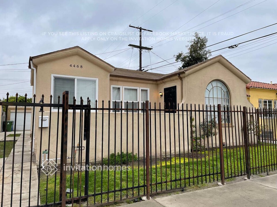 4468 W 28th St in Los Angeles, CA - Foto de edificio