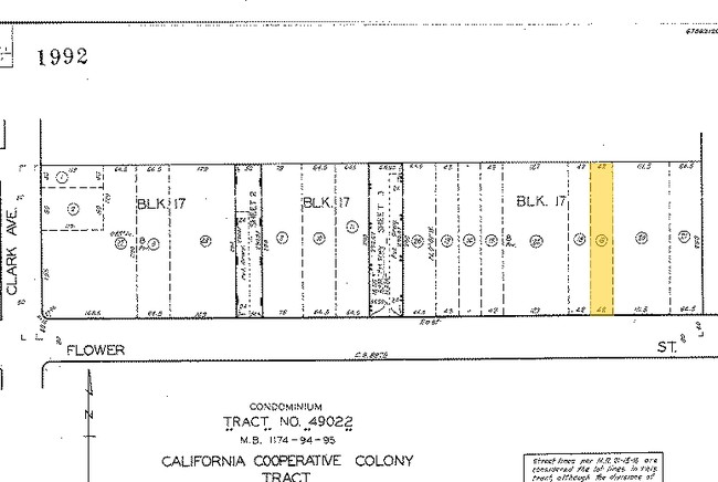 9545 Flower St in Bellflower, CA - Building Photo - Floor Plan