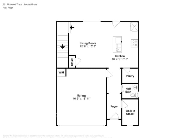 301 Nutwood Trce in Locust Grove, GA - Foto de edificio - Building Photo