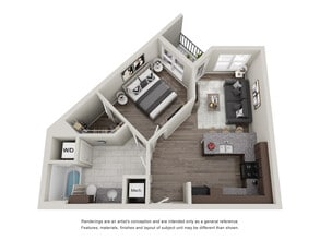 Henderson on Reinli in Austin, TX - Foto de edificio - Floor Plan