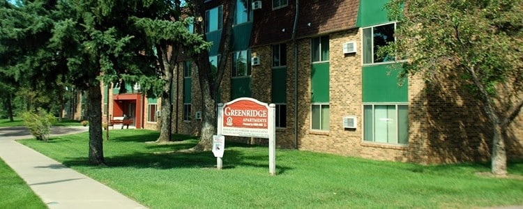 Greenridge Apartments in Mitchell, SD - Foto de edificio