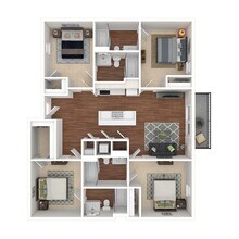 The Q'ube in Springfield, MO - Building Photo - Floor Plan