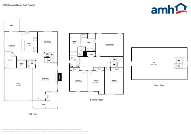 2933 Smooth Stone Trail in Raleigh, NC - Building Photo - Building Photo