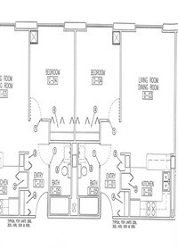 Morningside Court in Chicago, IL - Building Photo - Floor Plan