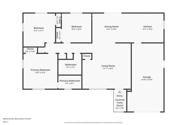 990 Vincent Dr, Unit 214 in Mount Dora, FL - Foto de edificio - Building Photo