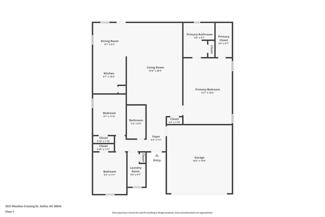 2521 Meadow Crossing Dr in Dallas, NC - Building Photo - Building Photo