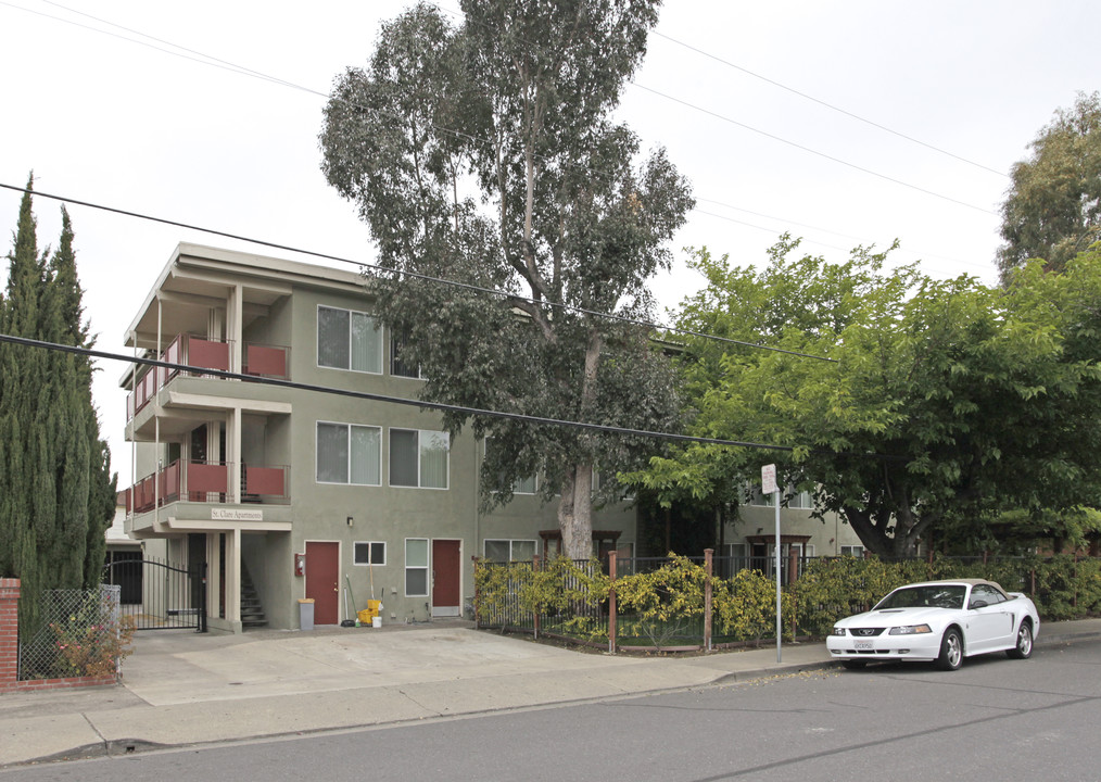 St. Clare Apartments in Redwood City, CA - Building Photo