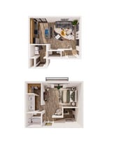 The Views at the Peak in Phoenix, AZ - Foto de edificio - Floor Plan