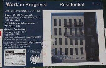 194-196 Freeman St in Brooklyn, NY - Foto de edificio - Building Photo